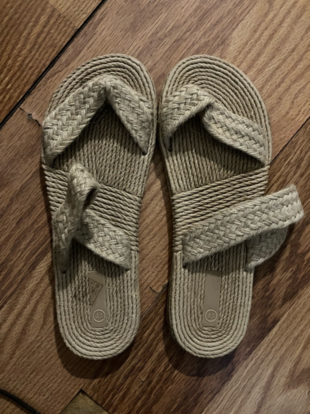 Brand new flip flops